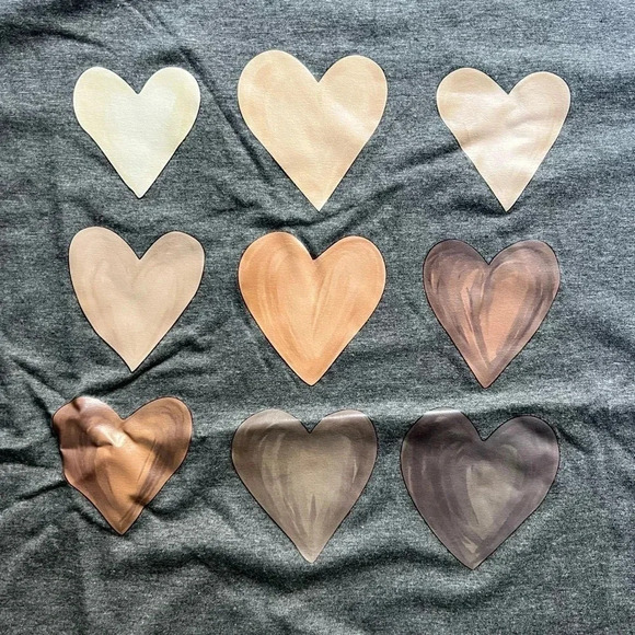 BUNDLE: (1) Bagatelle pleather shorts, (1) Shein tee, (1) wood heart earrings - Picture 8 of 16